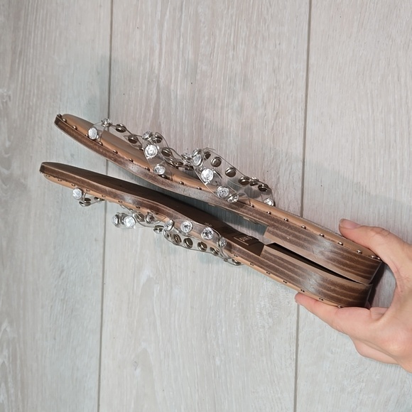 Steve Madden Women Lyna Sandals Flats slide shoes sz 8 - Picture 6 of 9